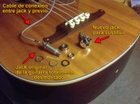 Jack bajo acústico Fender